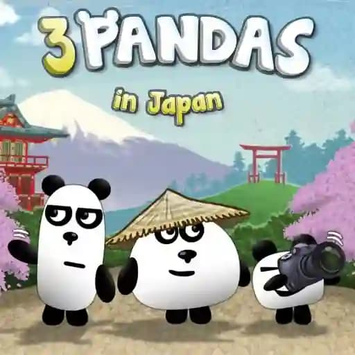 3 Pandas In Japan HTML5 cover