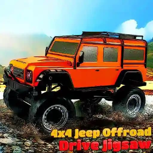 4x4 Jeep Offroad Drive Jigsaw cover