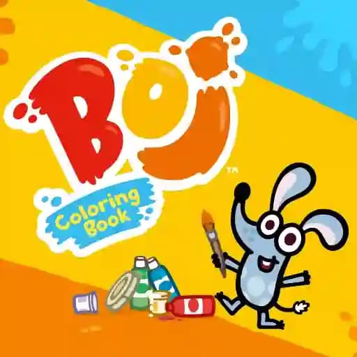 Boj Coloring Book cover