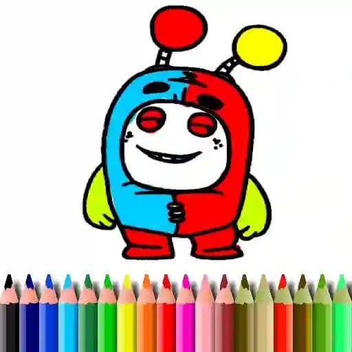 BTS Sweet Monsters Coloring cover