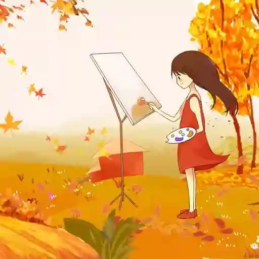 Cartoon Autumn Puzzle cover