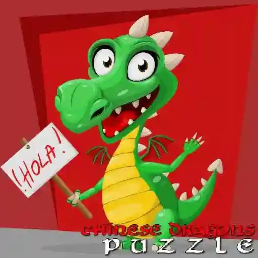 Chinese Dragons Puzzle cover