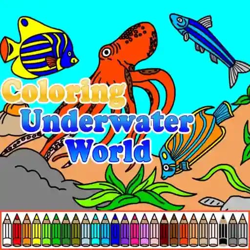 Coloring Underwater World cover