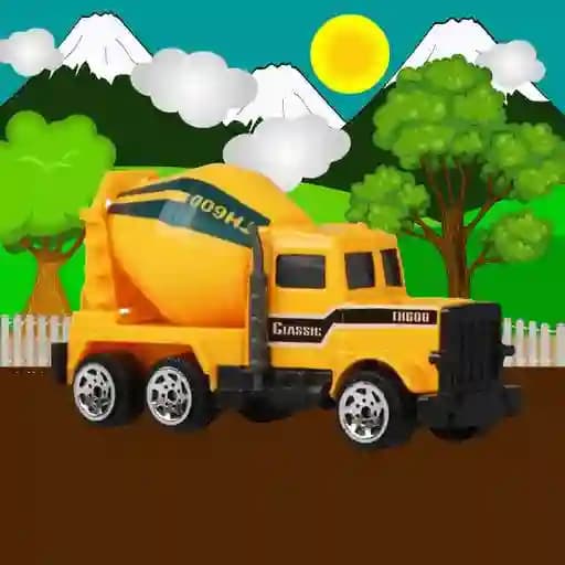 Construction Vehicles Jigsaw cover