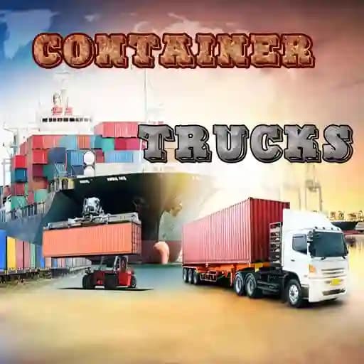 Container Trucks Jigsaw cover