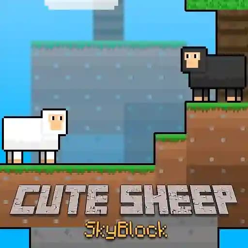 Cute Sheep SkyBlock cover
