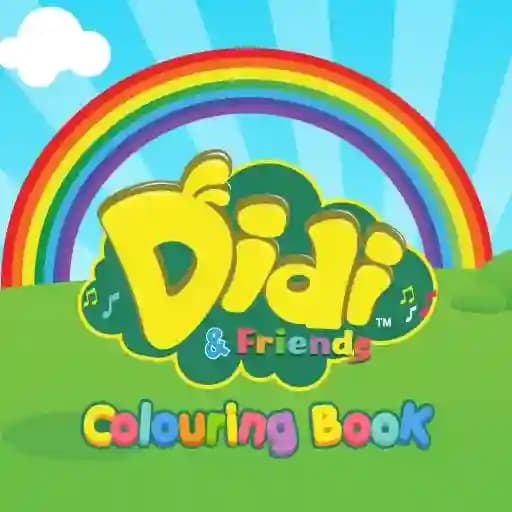 Didi & Friends Coloring Book cover