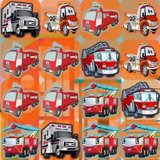 Emergency Trucks Match 3 cover