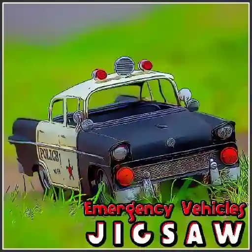 Emergency Vehicles Jigsaw cover