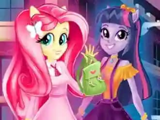 Equestria Girls First Day at School cover