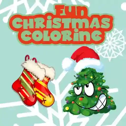 Fun Christmas Coloring cover