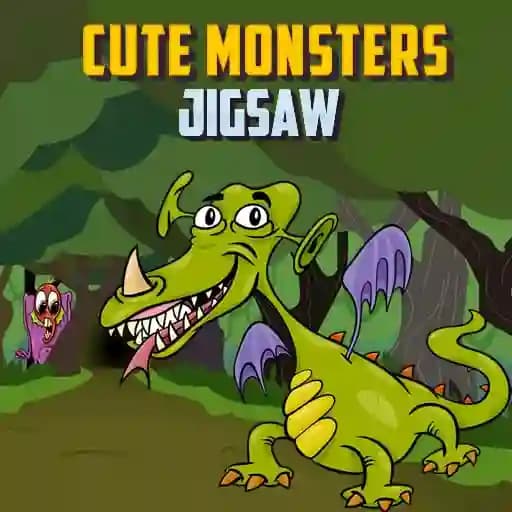 Fun Monsters Jigsaw cover