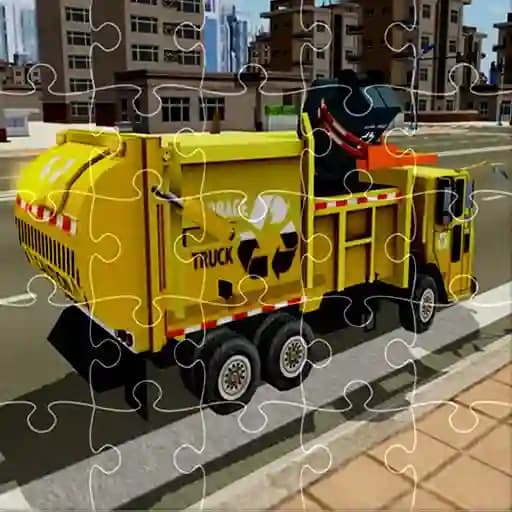Garbage Trucks Jigsaw cover
