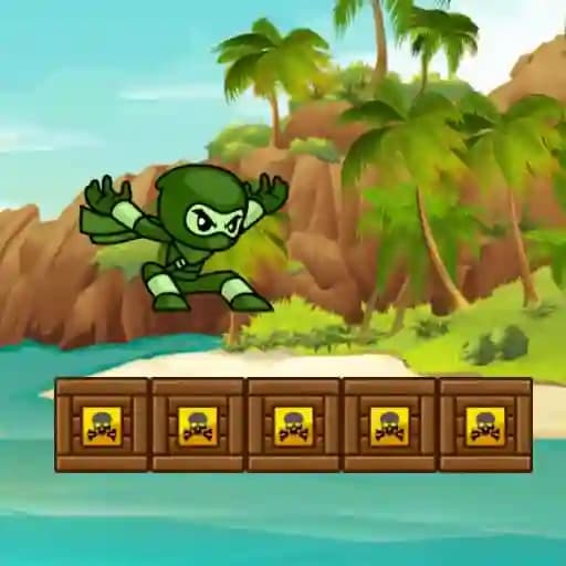 Green Ninja Run cover