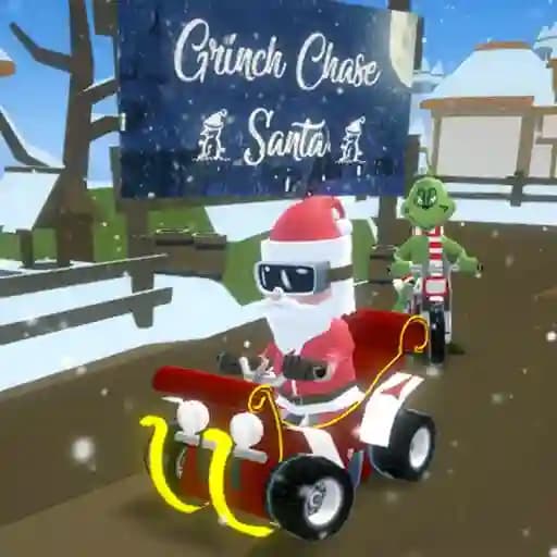 Grinch Chase Santa cover