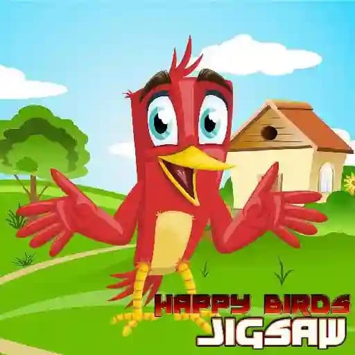 Happy Birds Jigsaw cover