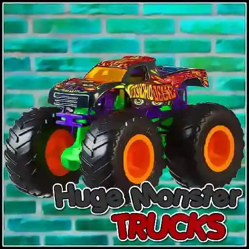 Huge Monster Trucks cover