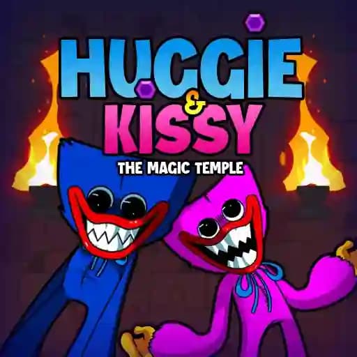 Huggie & Kissy The magic temple cover