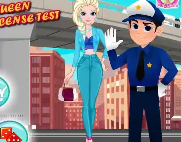 Ice Queen Driver License Test cover