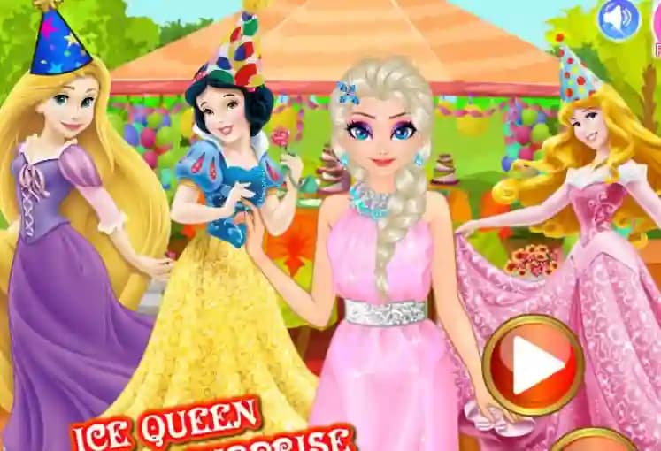Ice Queen Surprise Birthday Party cover