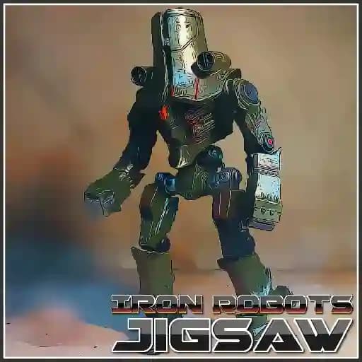 Iron Robots Jigsaw cover