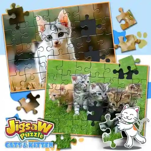 Jigsaw Puzzle Cats & Kitten cover