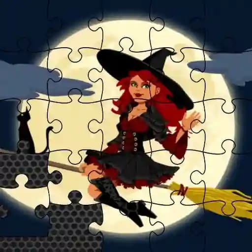 Midnight Witches Jigsaw cover