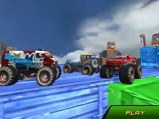 Monster Truck Stunts Sky Driving cover