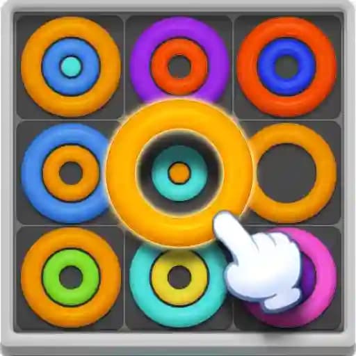 Neon Circles & Color Sort Puzzle cover
