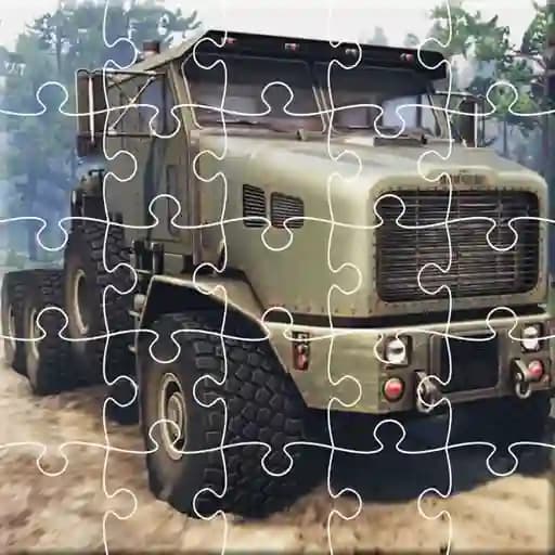 Offroad Trucks Jigsaw cover