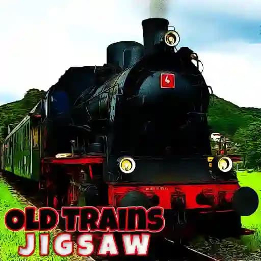 Old Trains Jigsaw cover