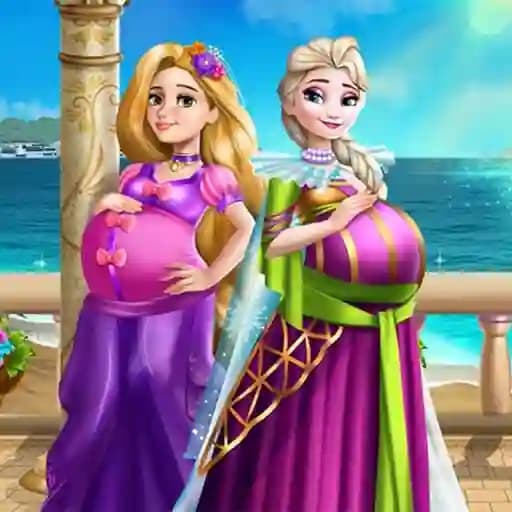 Palace Princesses Pregnant BFFs cover