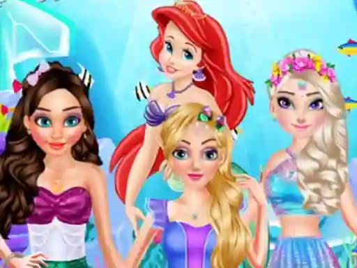 Princess Mermaid Style Makeup cover