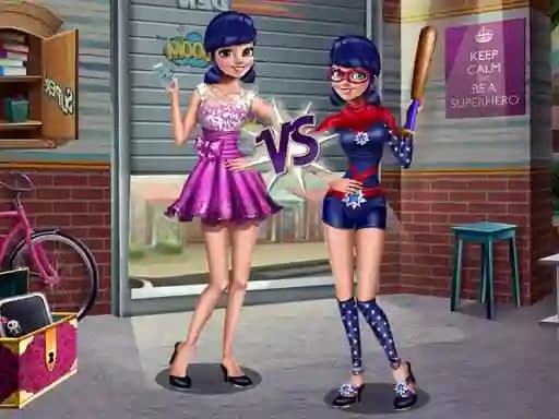 Princess vs Superhero cover
