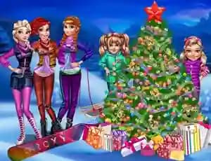 Princesses Christmas tree cover