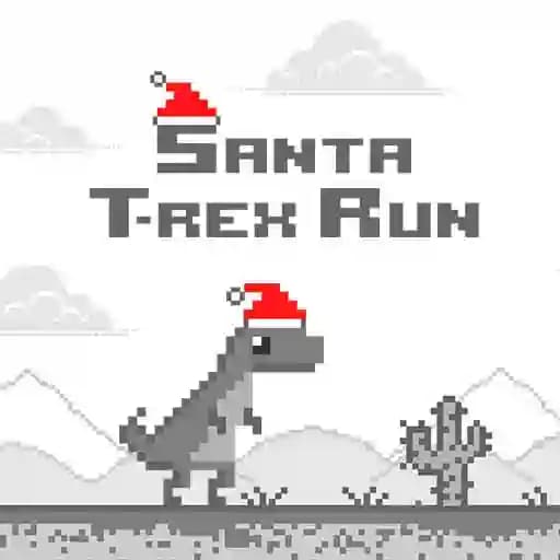 Santa T Rex Run cover