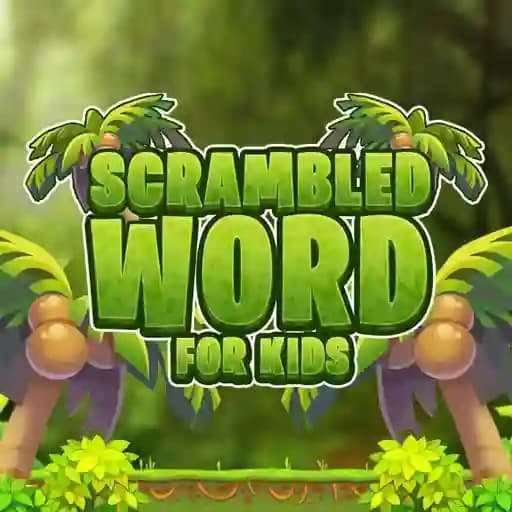 Scrambled Word For Kids cover