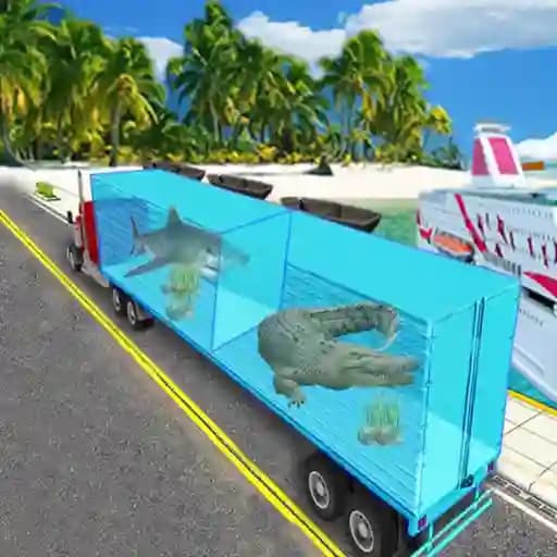 Sea Animal Cargo Truck cover