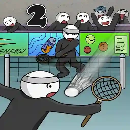 Stick Figure Badminton 2 cover