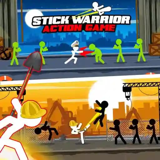 STICK WARRIOR ACTION GAME cover
