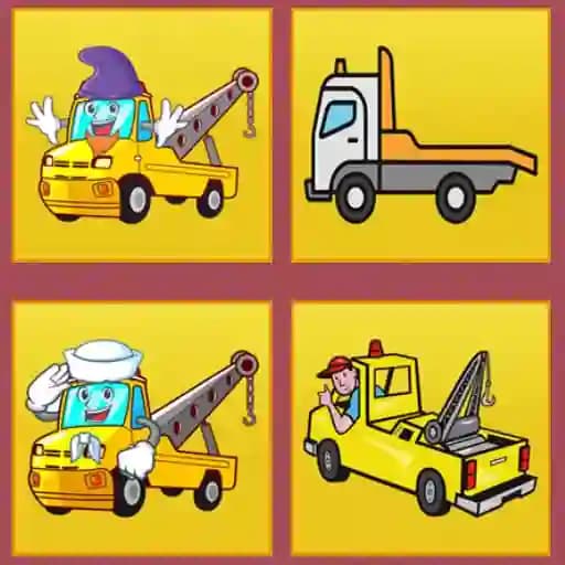 Tow Trucks Memory cover