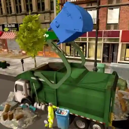 Town Clean Garbage Truck cover