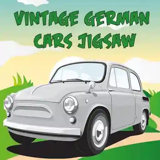 Vintage German Cars Jigsaw cover
